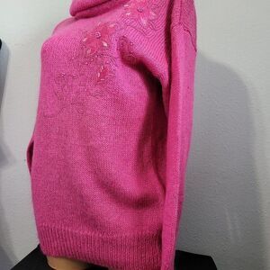 JOYCE Beaded turtleneck sweater 485